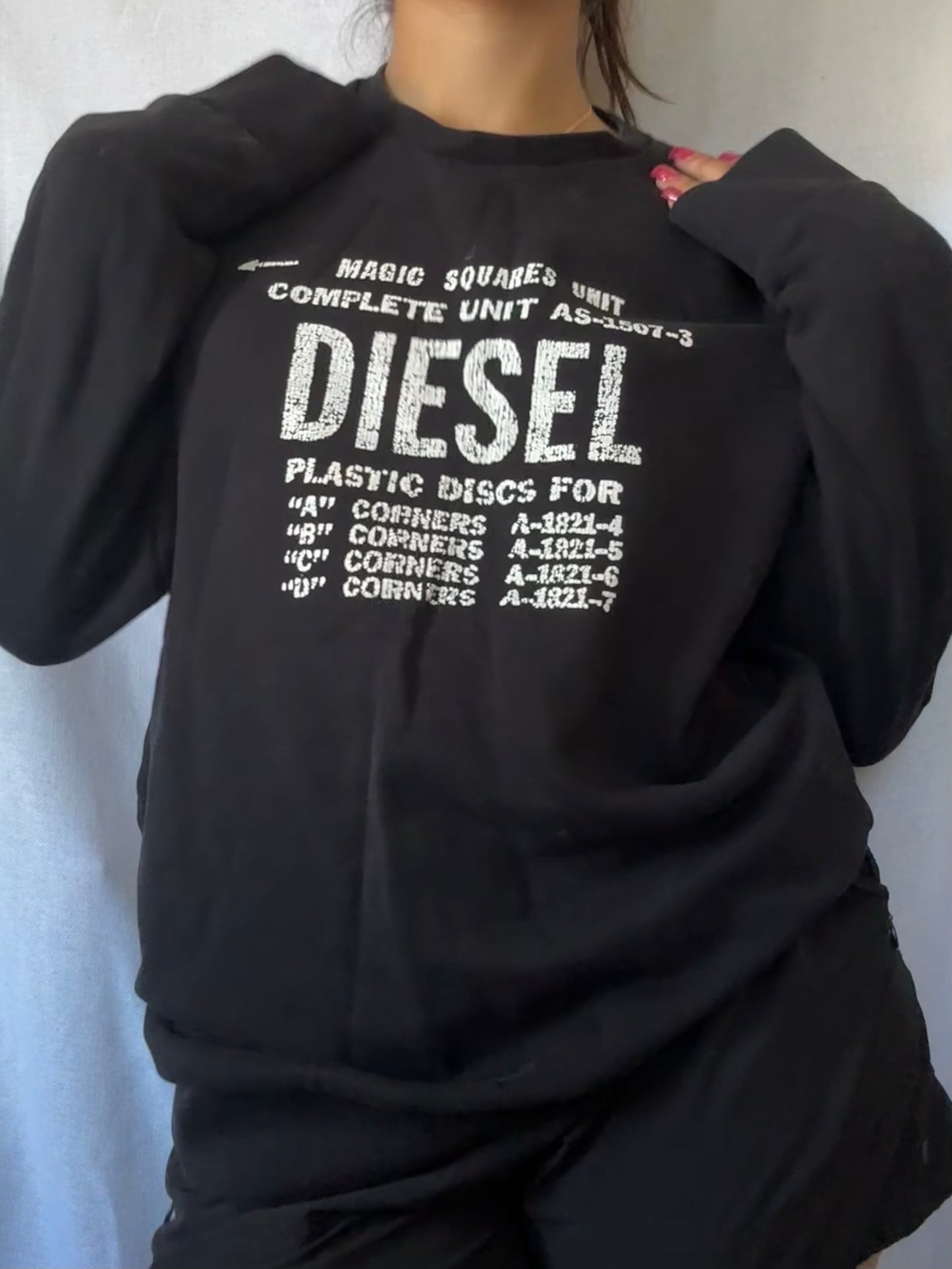 Diesel Magic Squares Unit Sweatshirt