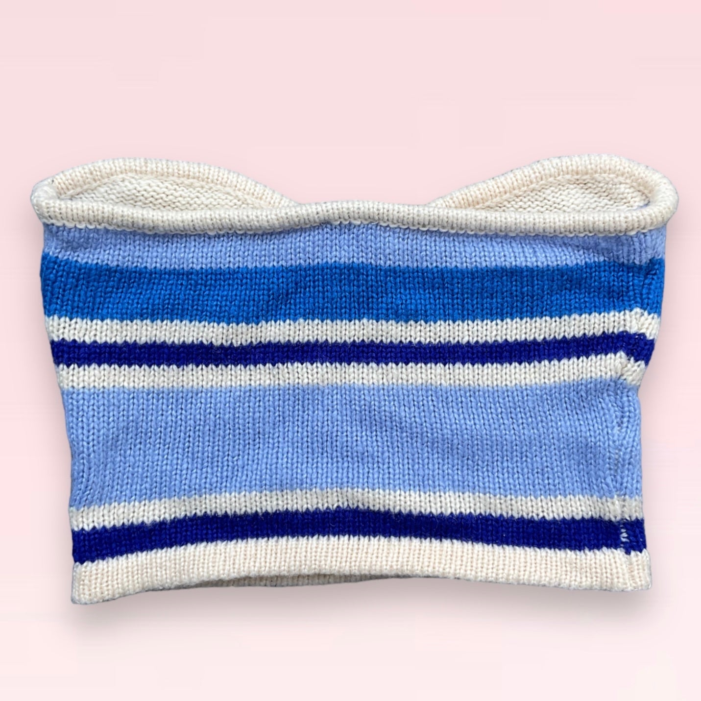 Princess Polly Serafini Knit Blue Top
