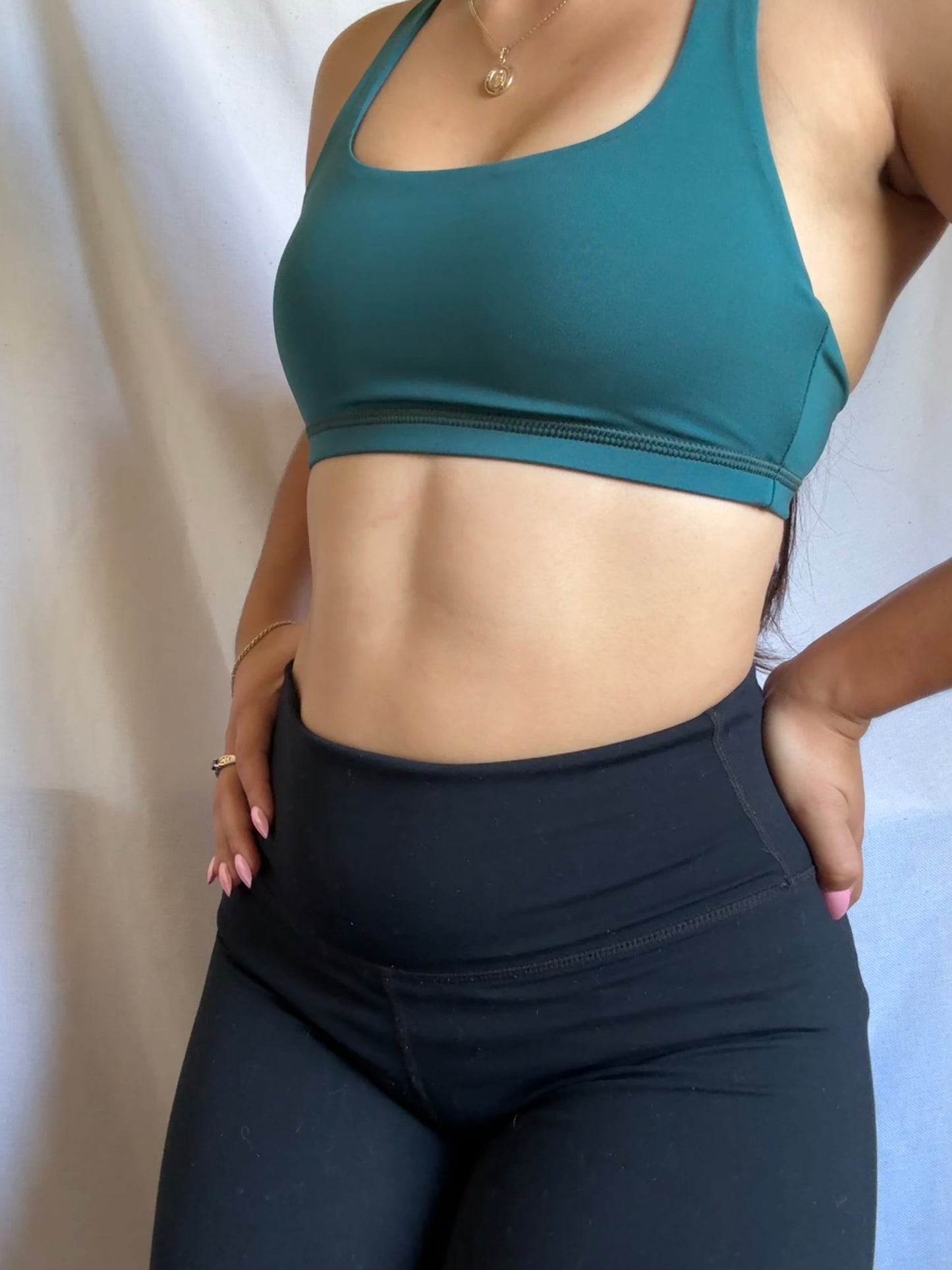Jolyn Aleia Skinny Strap Sports Bra