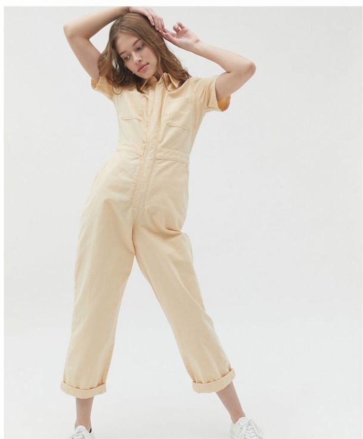 Urban Outfitters Canvas Flight Jumpsuit