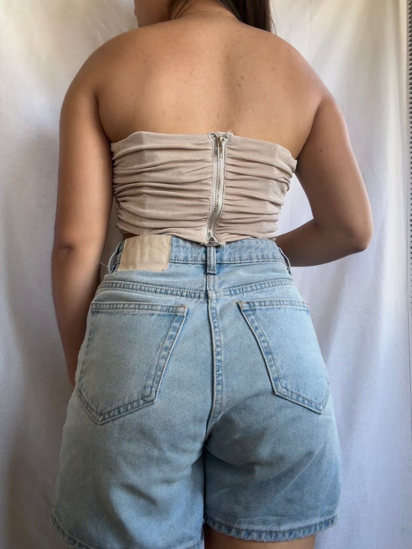 Mable Champagne Corset Top