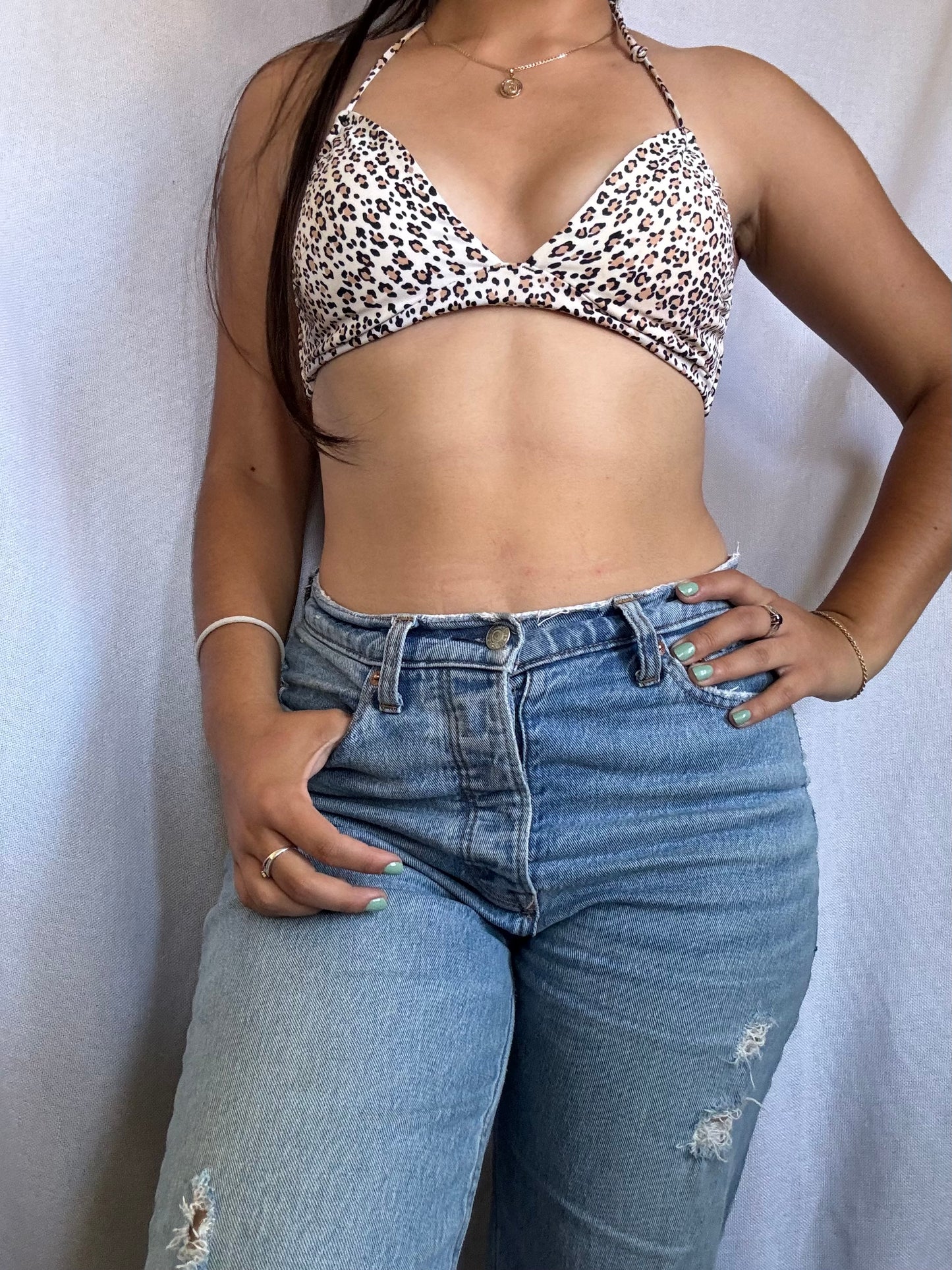 Victoria’s Secret Leopard Bikini Top
