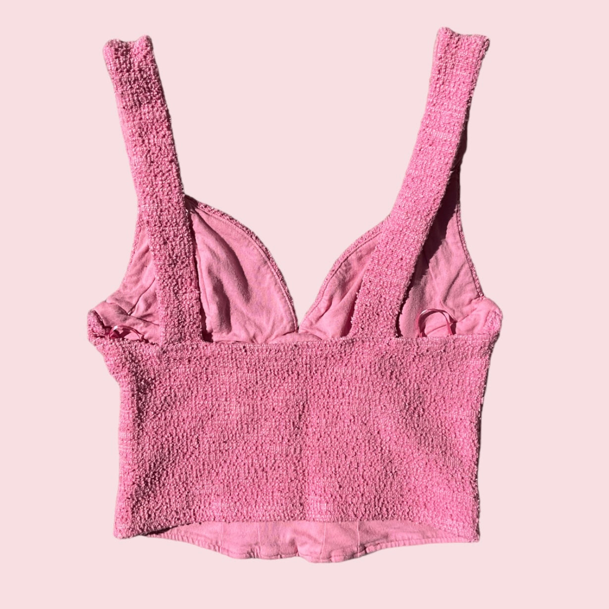 Zara Textured Corset Top
