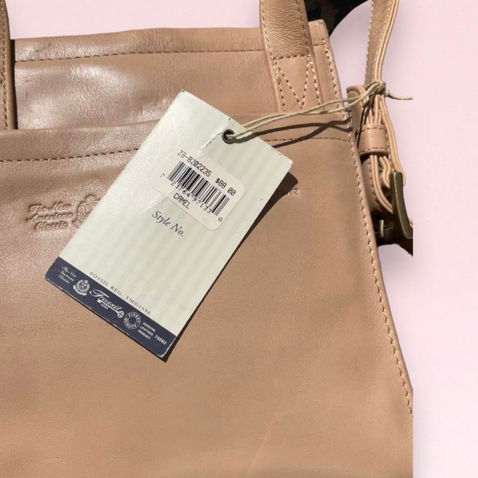 Fossil Camel Handbag