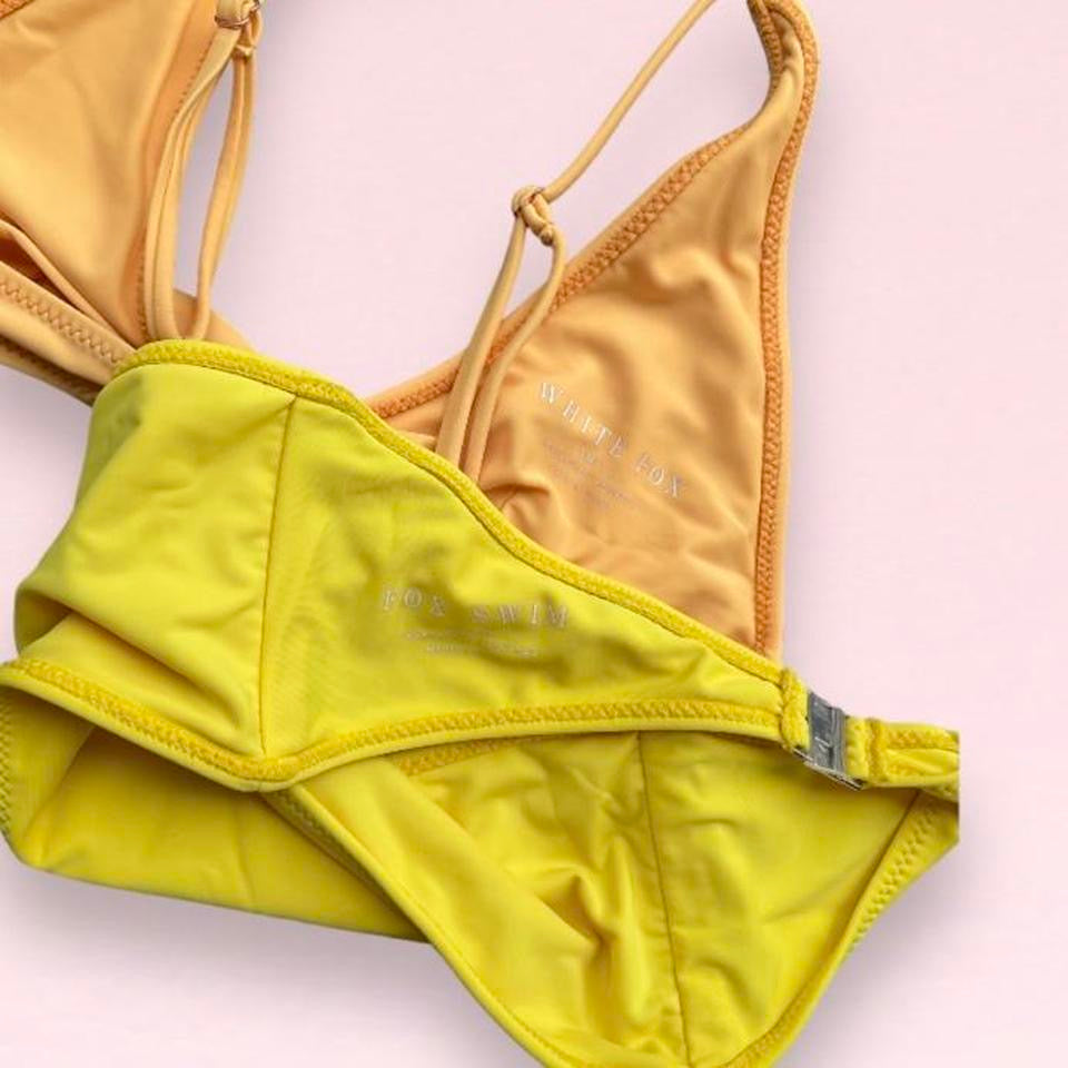 White Fox Bikini Top 2pc Bundle
