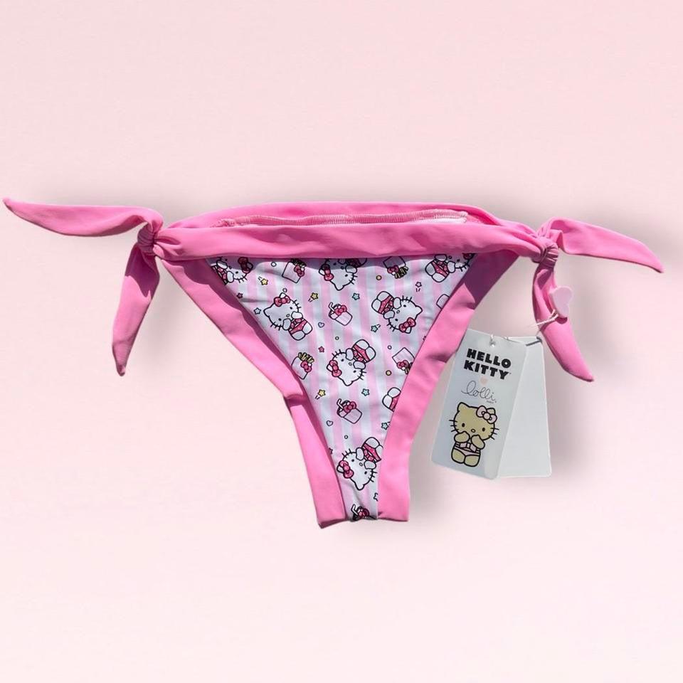 Dolls Kills Hello Kitty Stripe Bikini Bottom