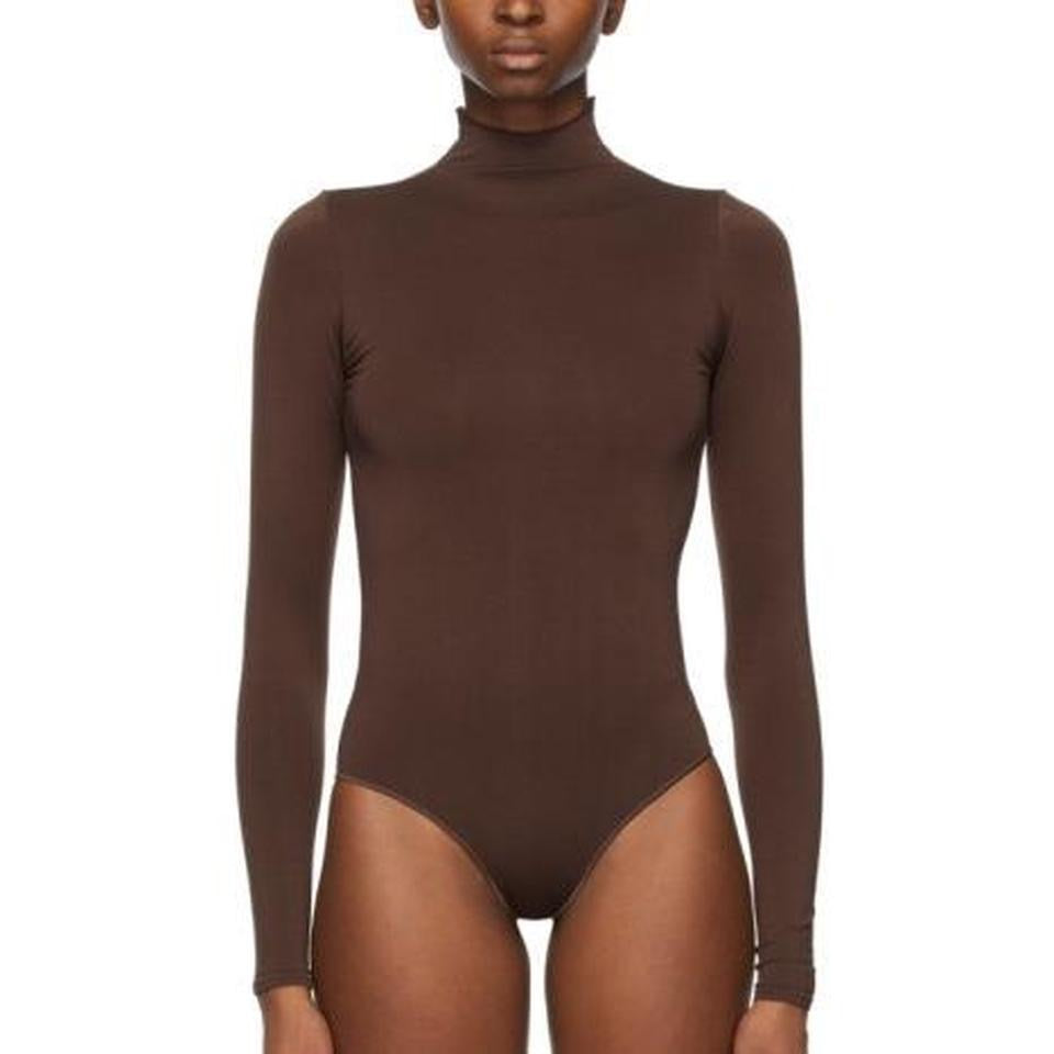 Skims Essential Mock Neck Bodysuit
