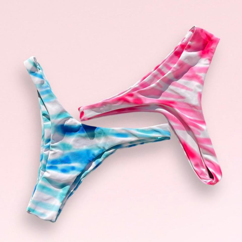 Tie Dye 2pc Bikini Bottoms Bundle