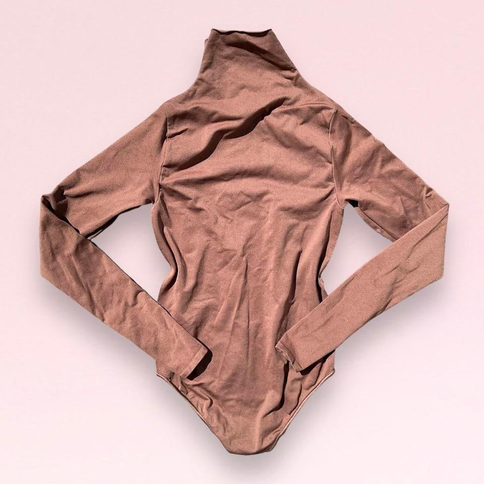 Skims Essential Mock Neck Bodysuit