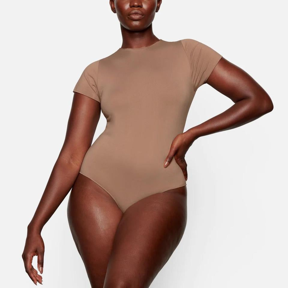 Skims Essential T-Shirt Bodysuit