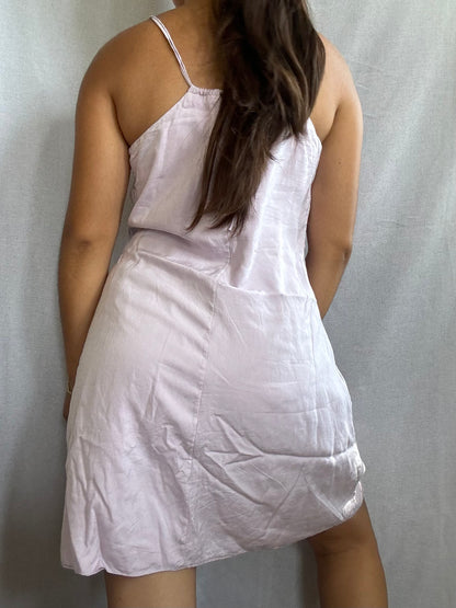 Cuyana Short Linen Slip-On Dress