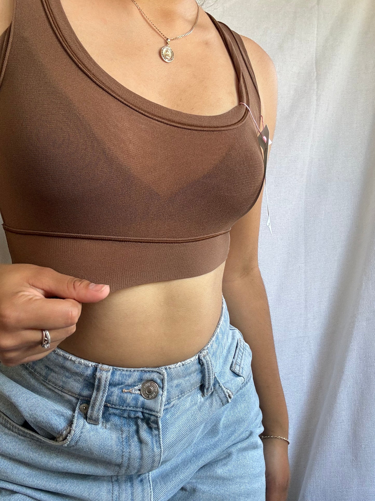 Skims Summer Mesh Scoop Bralette