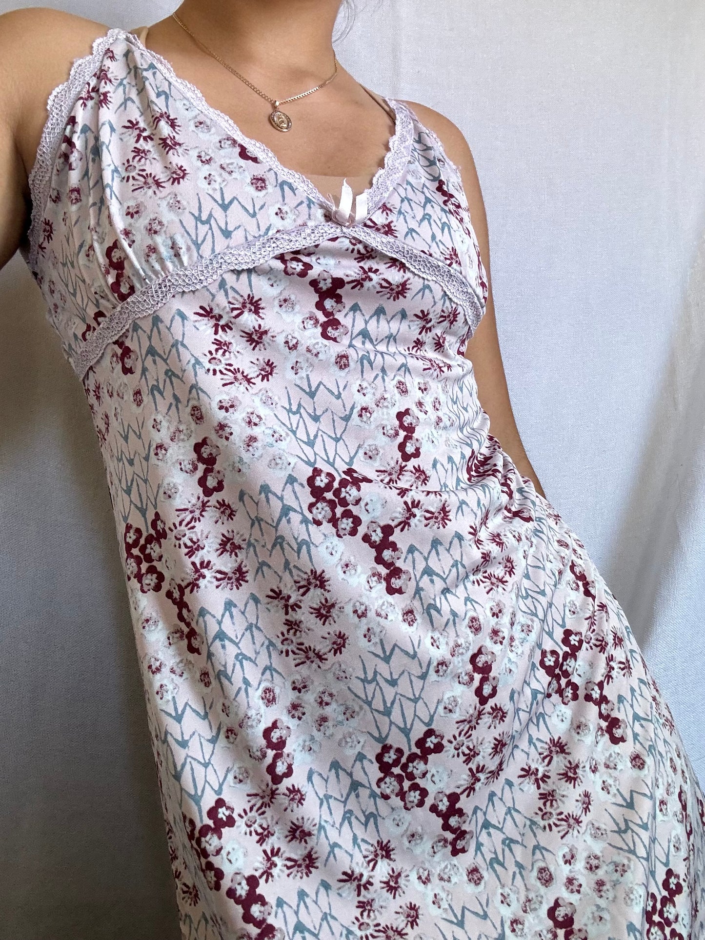 Floral Slip On Dress