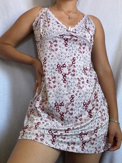 Floral Slip On Dress