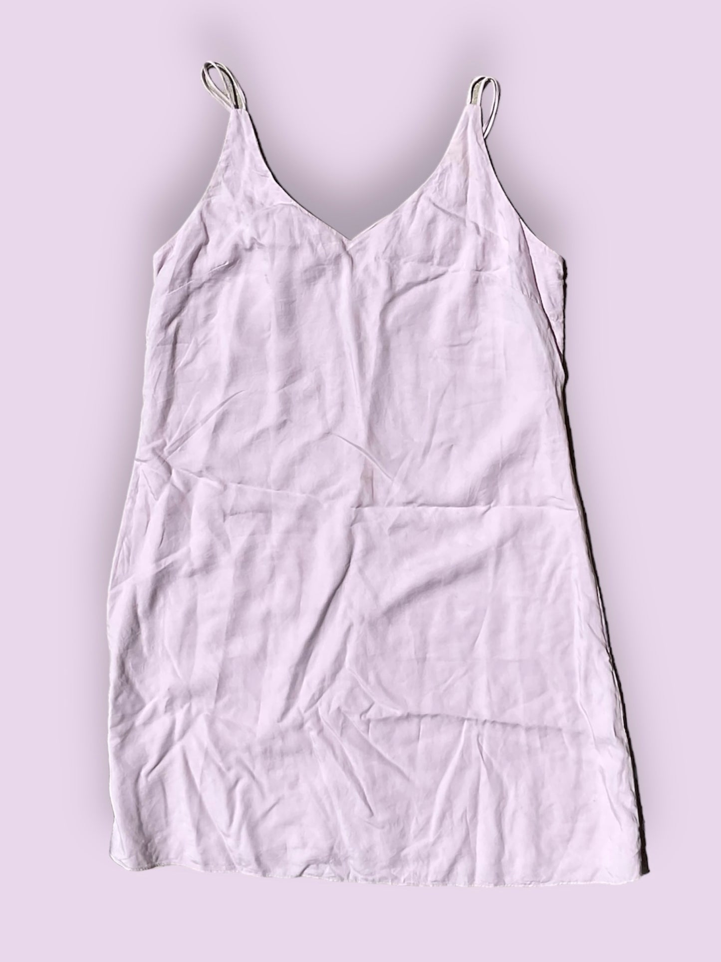 Cuyana Short Linen Slip-On Dress