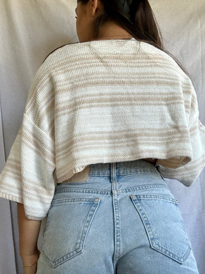 Urban Outfitters Cropped Knitted Sweater