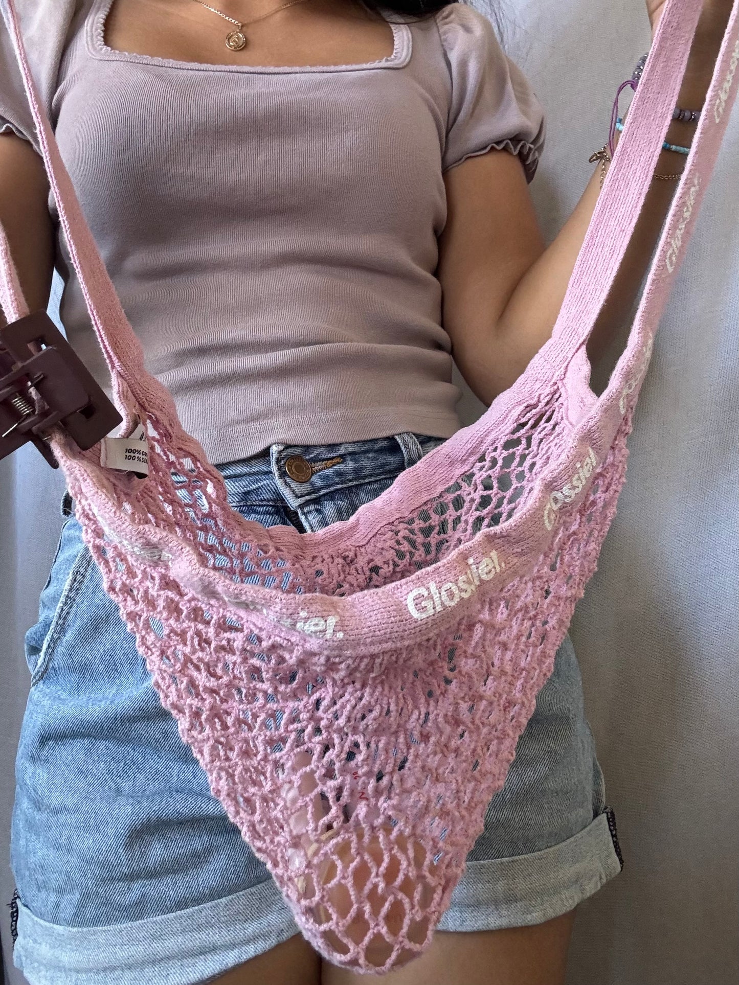 Glossier Market Tote Bag