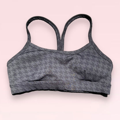 Alo Yoga Houndstooth Gratitude Bra