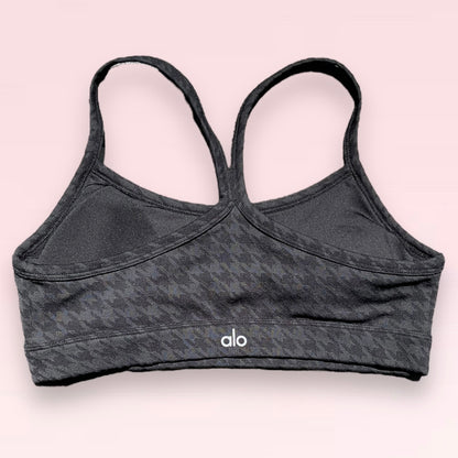 Alo Yoga Houndstooth Gratitude Bra