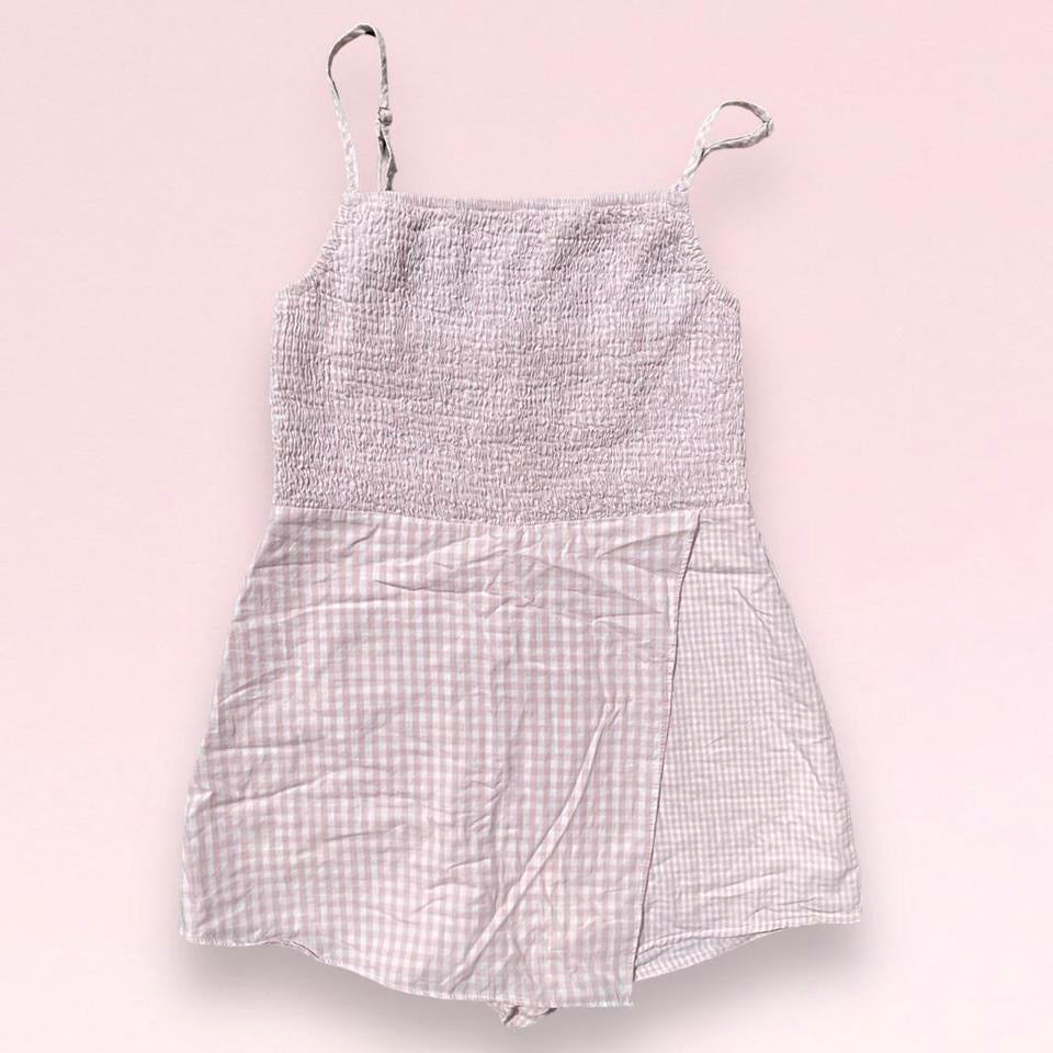 Urban Outfitters Gingham Romper