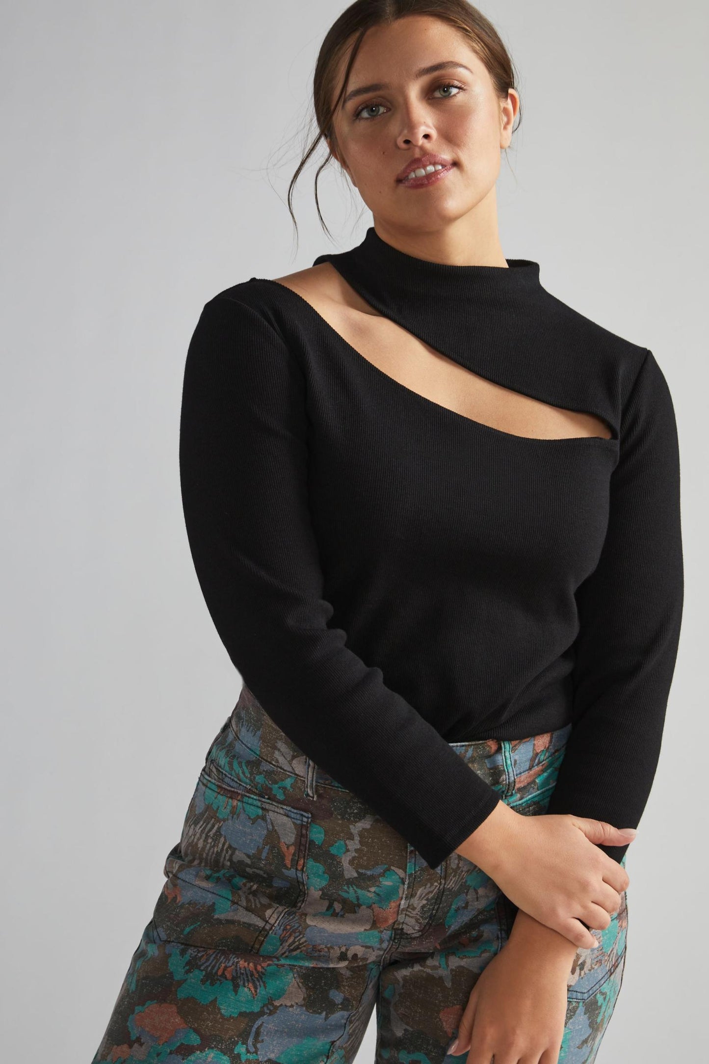 Anthropologie Cut-Out Top